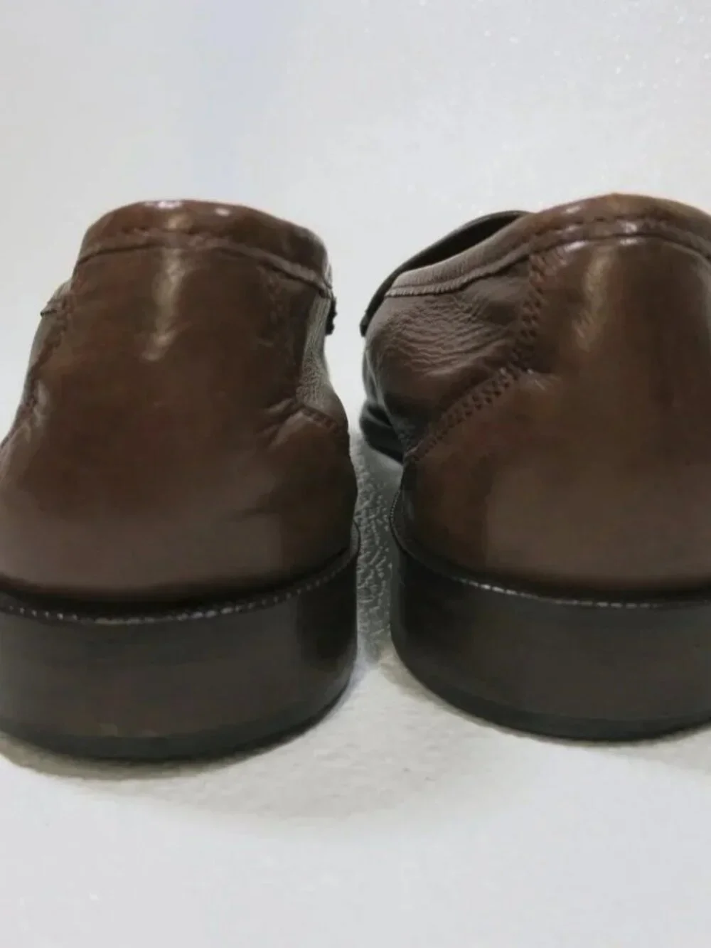 Alfani Leather Weave Top Moccasin Loafers Men's Footwear Shoes Zapatos 9